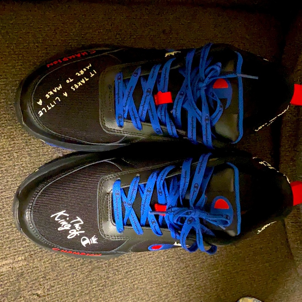 Limited edition champion kicks